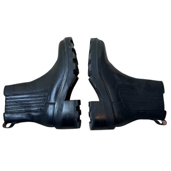 MADEWELL The Gwenda Platform Ankle Boot True Black Size 7 - Picture 8 of 11